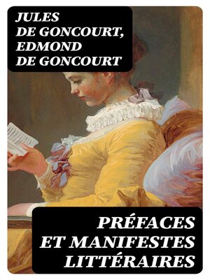 cover image of Préfaces et manifestes littéraires